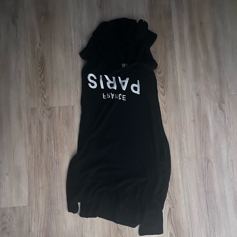Oversized tank hoodie